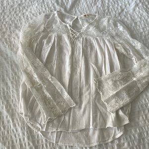 Hollister Long Sleeve Blouse/Top